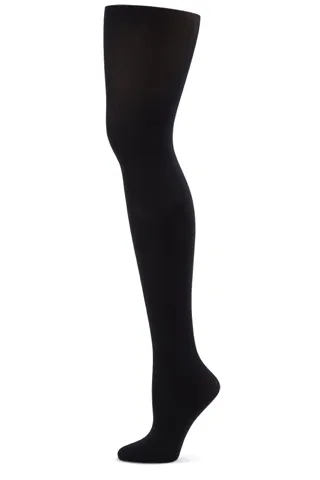 CAPEZIO ULTRA SOFT SELF KNIT WAISTBAND FOOTED TIGHTS