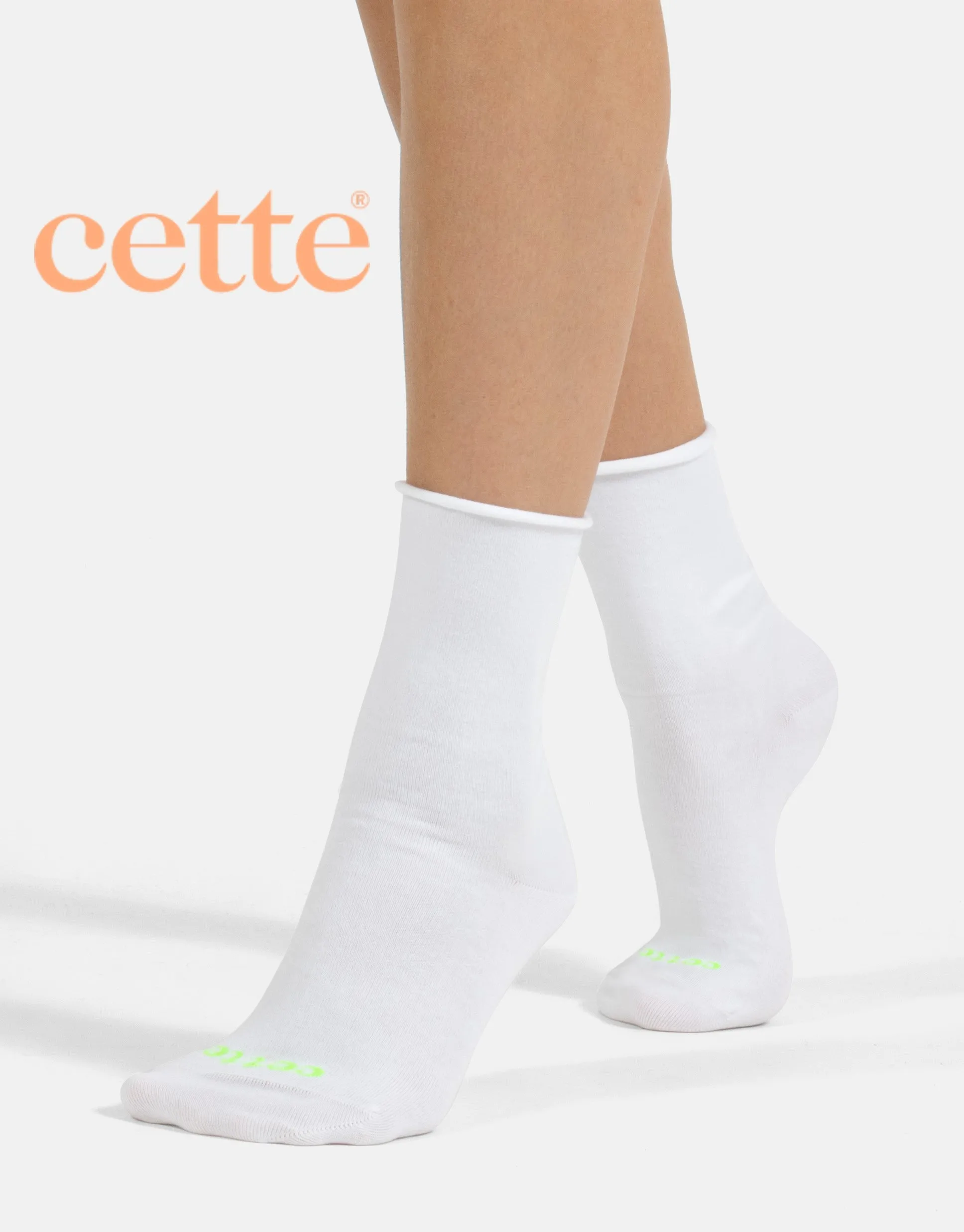 Cette Clearance Cotton Melee Socks 275-12