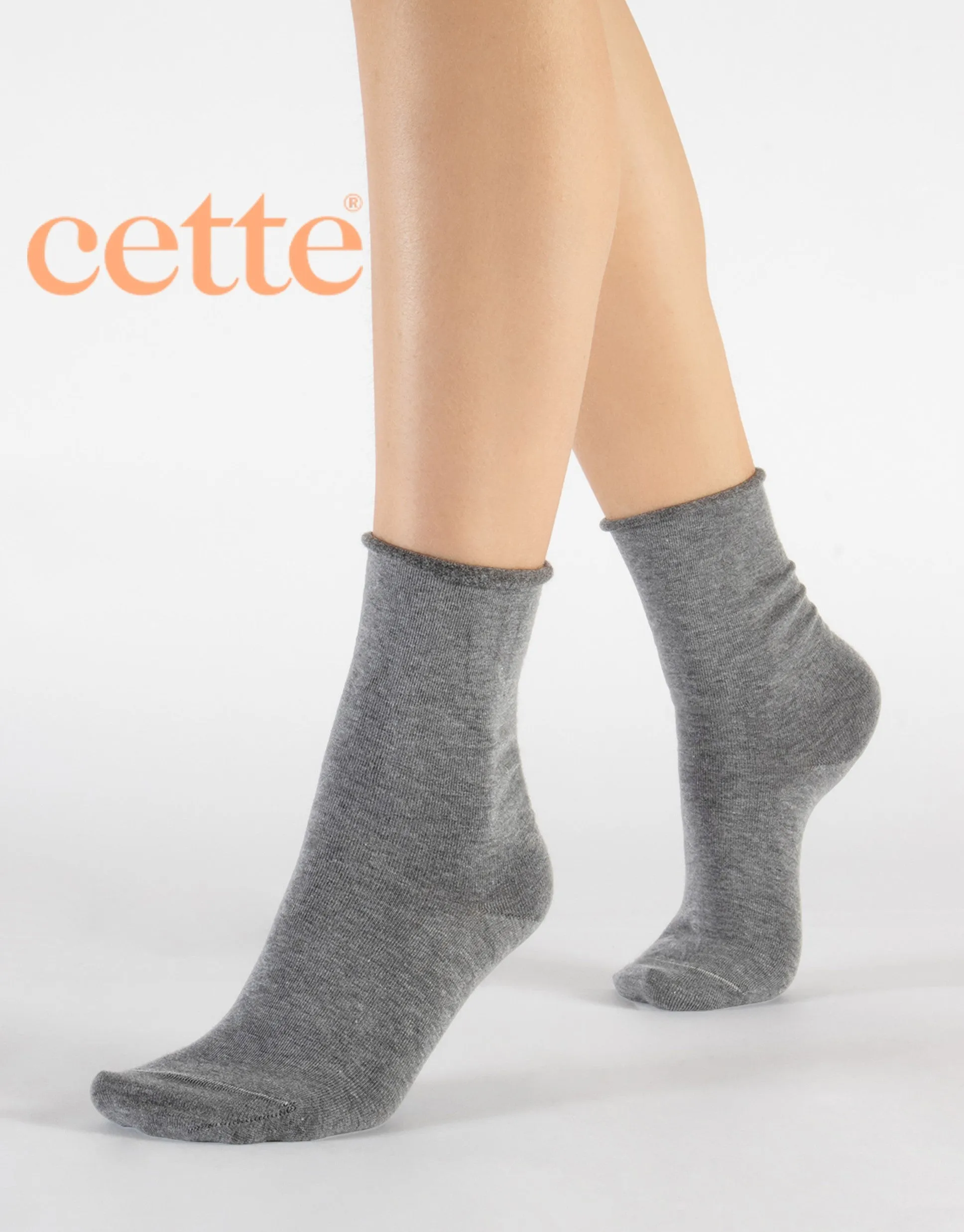 Cette Clearance Cotton Melee Socks 275-12