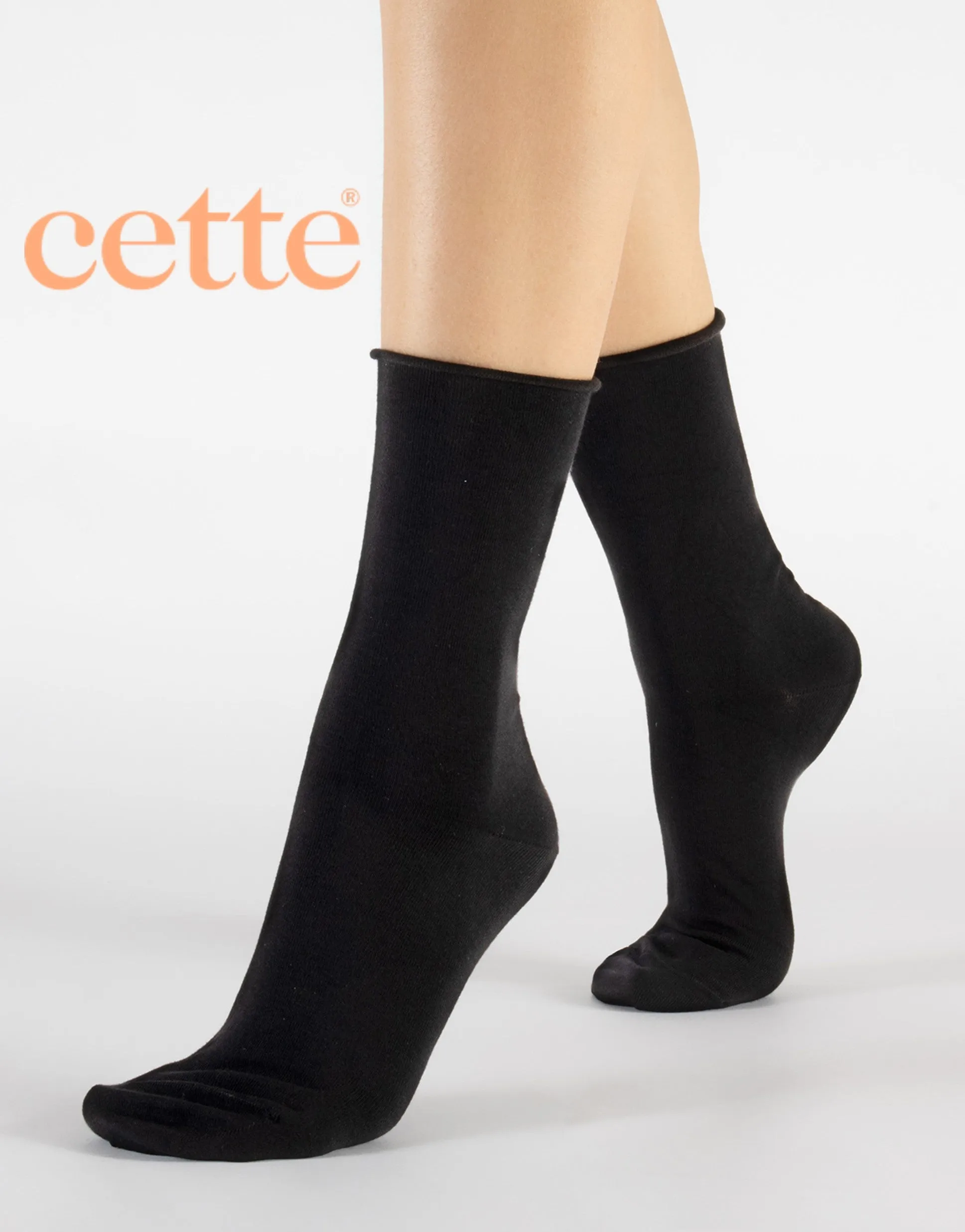 Cette Clearance Cotton Melee Socks 275-12