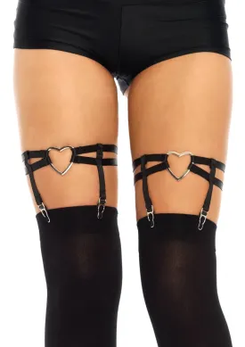 Dual Strap Elastic Garter Suspender