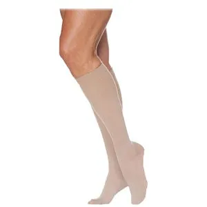 Eversheer 20-30mm Hg Calf, Closed Toe, Medium, Long, Natural