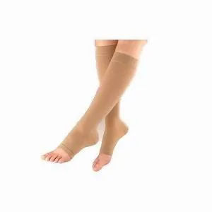 EverSheer 20-30mmHg Calf, Open Toe, Medium, Short, Suntan