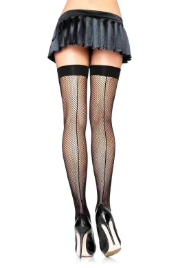 Fiona Fishnet Thigh Highs