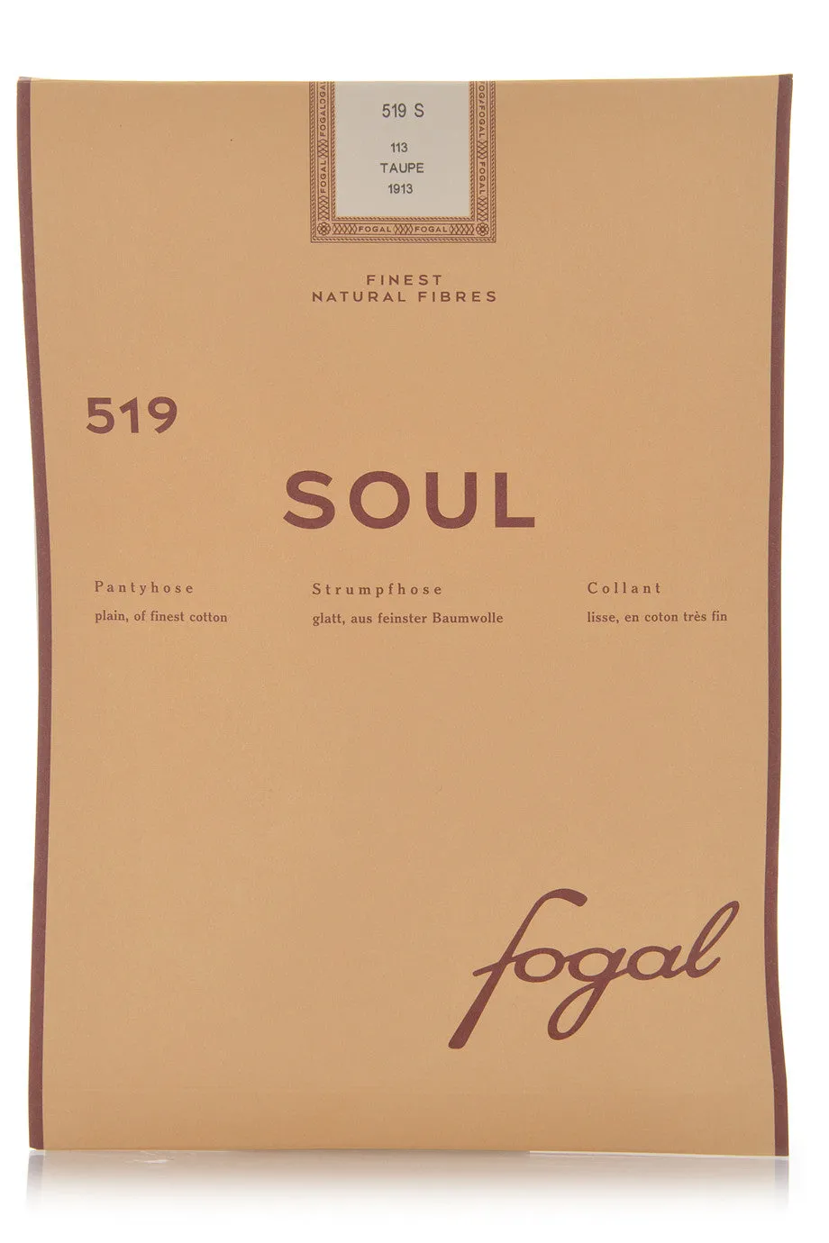 FOGAL 519 SOUL Castagno Cotton Tights