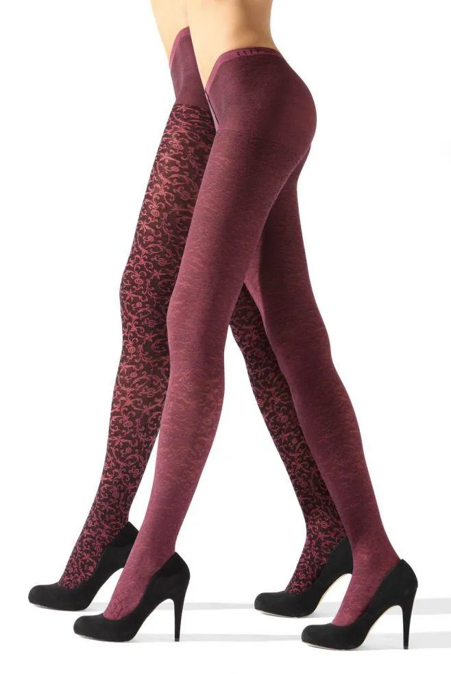 Franzoni Dania Reversible Floral Tights