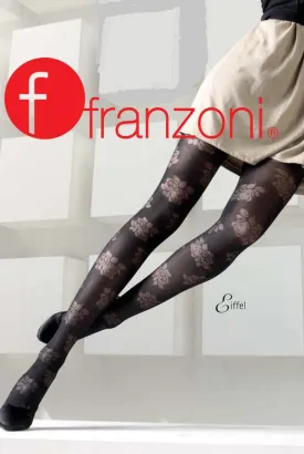 Franzoni Eiffel Flower Semi Opaque Tights