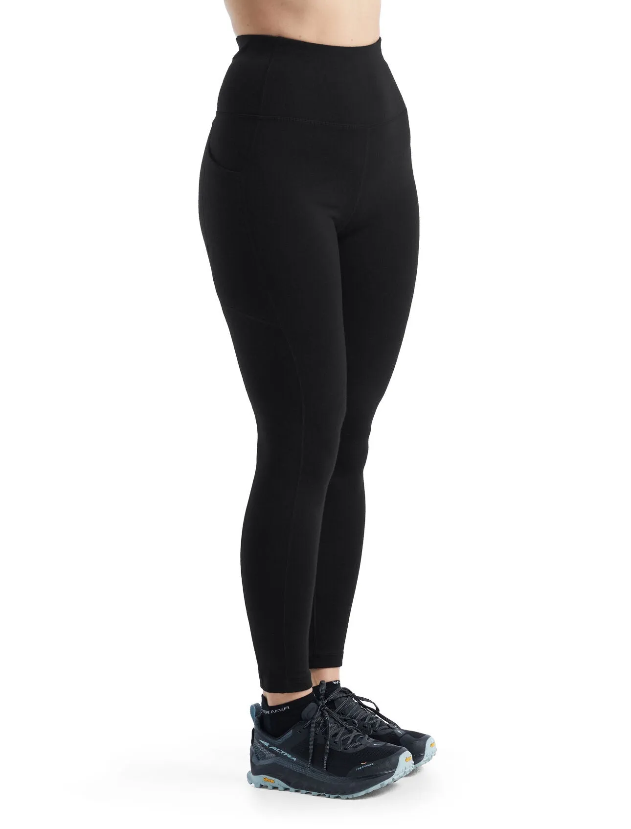 Icebreaker Wmns Fastray High Rise Tights Black