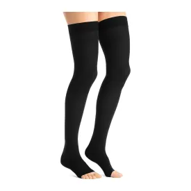 JOBST® Opaque Women's Thigh High 15-20 mmHg, Open Toe, Maternity