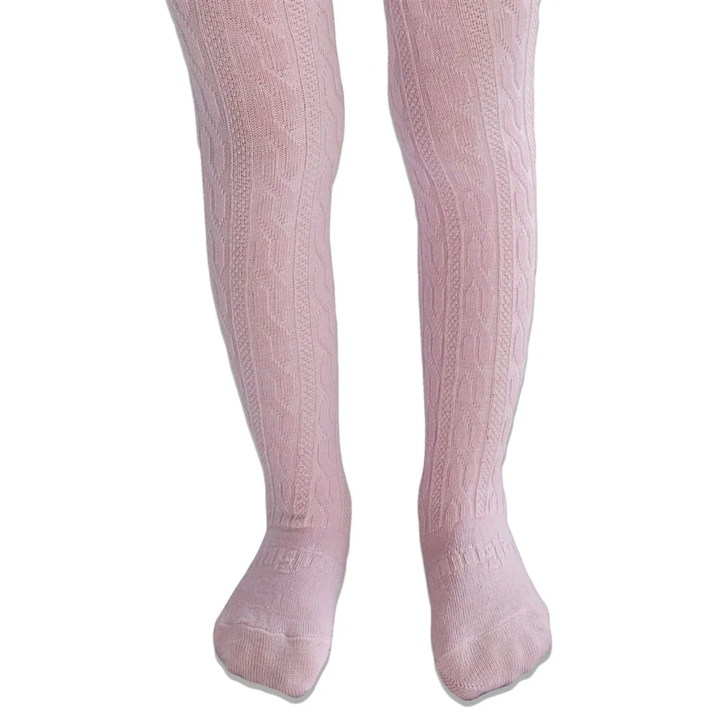 Lamington Merino Wool Tights - Ballerina