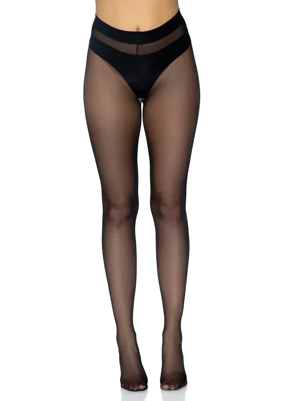 LEG AVENUE 0992 OPAQUE SHEER TO WAIST 70 DENIER