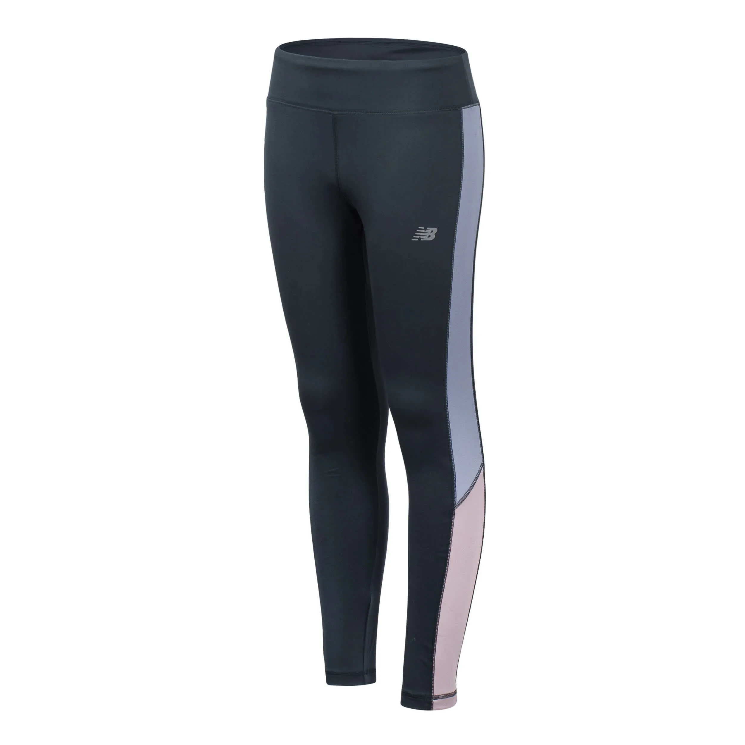 New Balance Girls Thunder/Contrast Tights