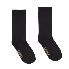 NYLON HOSIERY MID CALF SOCK | ONYX