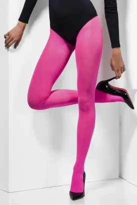 Opaque Tights, Pink