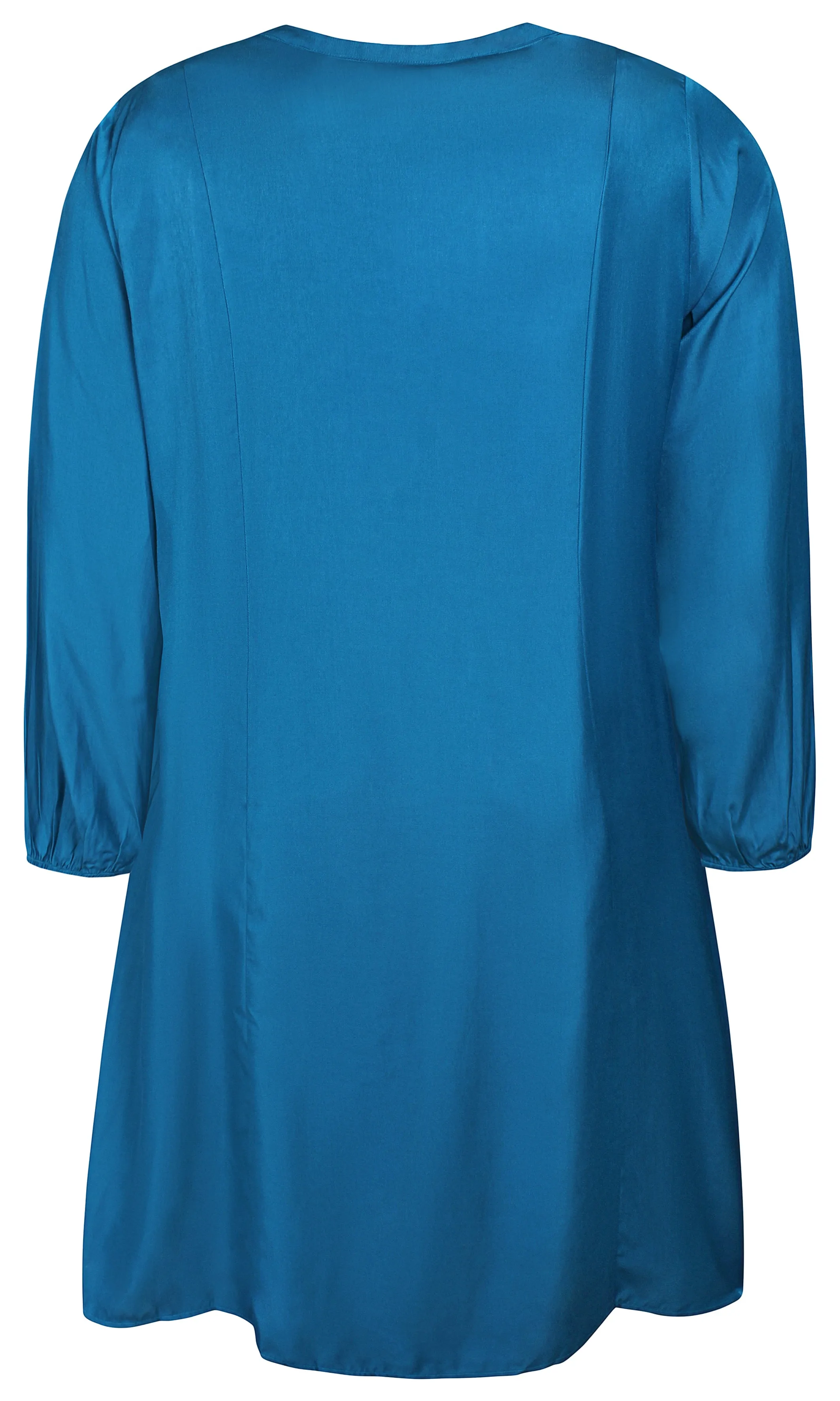 Zhenzi Legacy Shirt Dress in Teal